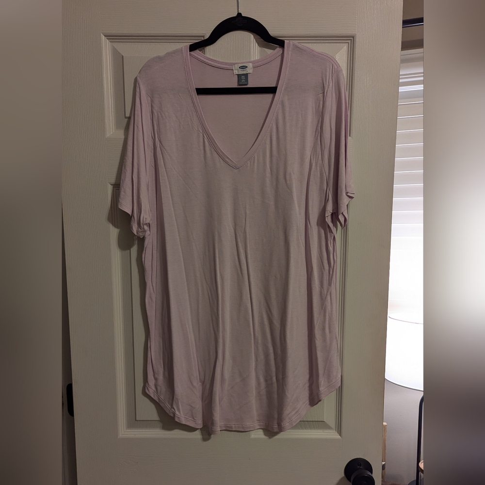 Old Navy Lilac Tee size XXL Tall